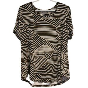 2/$20 🏷 JM Collection Patterned Tshirt Size L